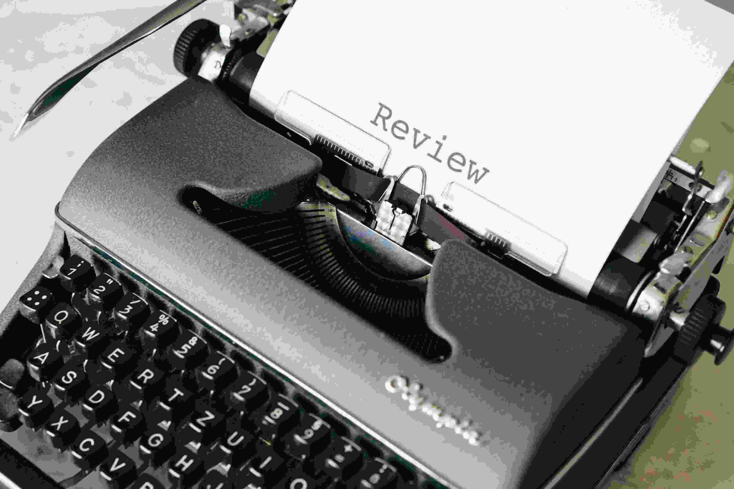 Typewriter review paper